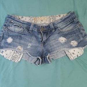 Jean shorts